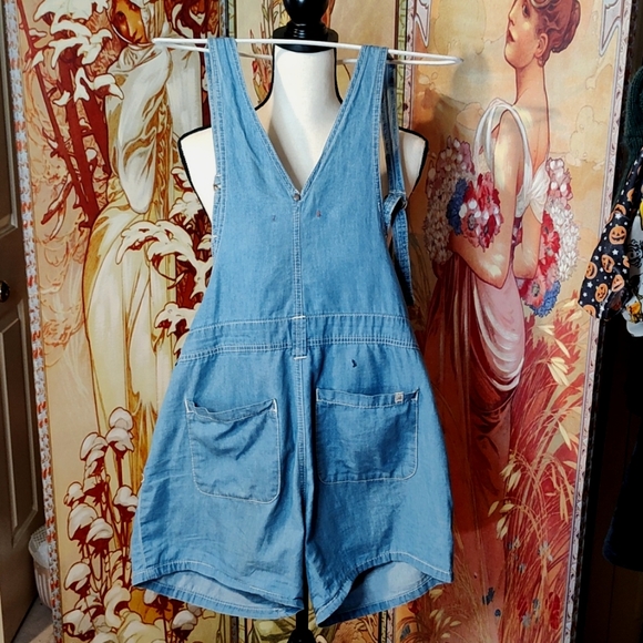 Overall Shorts - Picture 2 of 3